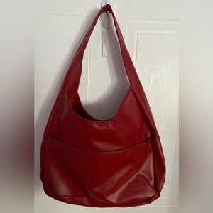 Everyday BB Bag-Zipper Version in Wine Red